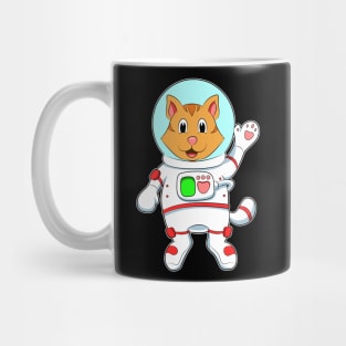 Cat as Astronaut in Costume Mug